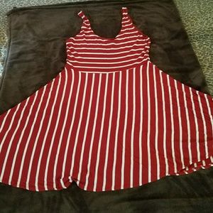 Striped Dress 1X Forever 21